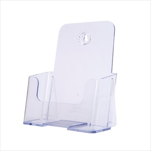 ツーウェイパンフレット立て 透明 パンフレットスタンド