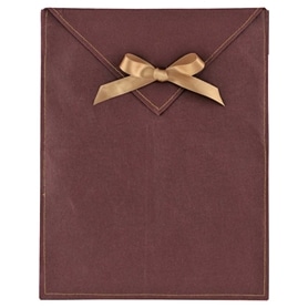 【10枚】不織布リボン付きギフトバッグ ノーブル