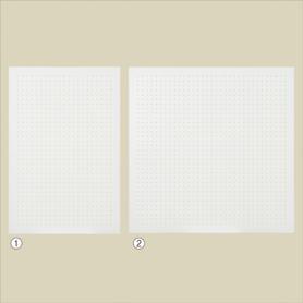 有孔ボード 壁面取付 ホワイト〔ストエキオリジナル〕