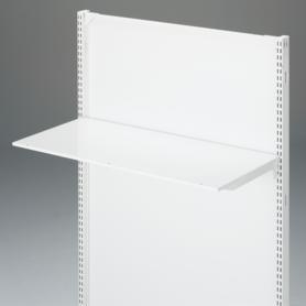 薄型スチール棚セット 3段可変式 幅90cm ホワイト〔ストエキオリジナル〕