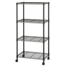 ルミナス ノワールフリーラック 奥行40cmタイプ 4段