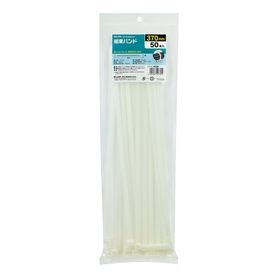 ELPA 結束バンド 370mm KBF-N370050(WH)