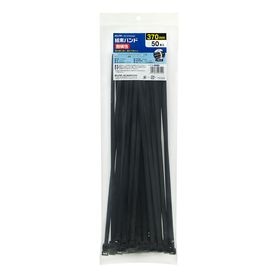 ELPA 結束バンド 結束耐候 370mm KBF-N370050(BK)
