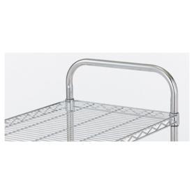 ワイヤーラック トップ用ハンドル 幅R 高さ16.5cm 奥行45.7cm用〔ストエキオリジナル〕