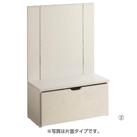F-PANEL パネル自立展開単体セット 両面タイプ 幅90×高さ135cm〔ストエキオリジナル〕