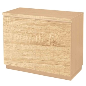 木製収納ボックス ハイタイプ 台輪タイプ 幅90cm用〔ストエキオリジナル〕