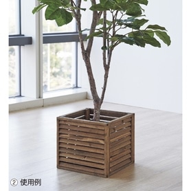 折りたたみウッドコンテナボックス