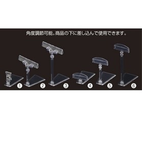 クリアプレートポップスタンド