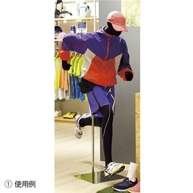 マネキン　黒 リースビズ / レディス・フレキシブルマネキン(黒)