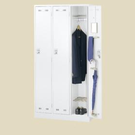 ダイヤル錠スチールロッカー ホワイト