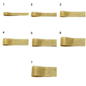 青山リボン ヴィーナスメタリック 004 ゴールド 24m 