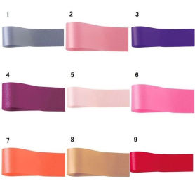 青山リボン サテンリボン カスタムサテン 片面 11mm幅×92m 