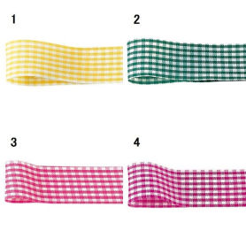 青山リボン ミニギンガム 13mm幅×23m 