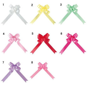 【50枚】48mm幅 青山リボン バスケットボウ ブーケサテン無地