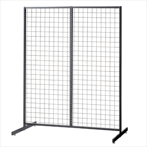 SF中央両面タイプ 幅120×高さ150cm ブラック〔ストエキオリジナル〕