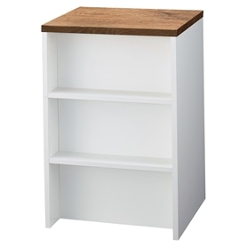 バイカラーカウンター 幅60cm〔ストエキオリジナル〕