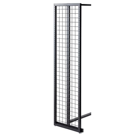 スリムエンドネット スリット付き ブラック/SF中央両面用〔ストエキオリジナル〕