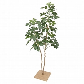 人工樹木 ニューシェフレラ 板付き フェイクグリーン 130cm 1台