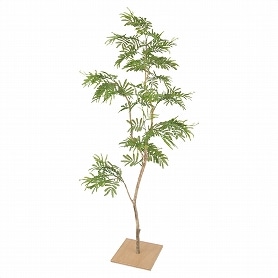 人工樹木 エバーフレッシュ 板付き フェイクグリーン 150cm 1台