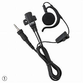 イヤホンマイク 耳掛け型 1個
