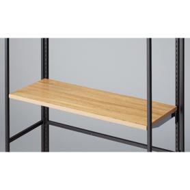 折りたたみスリット什器用木棚 欄干対応中間棚〔ストエキオリジナル〕