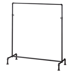 ガス管風ハンガーラック〔ストエキオリジナル〕