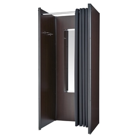 セレクトフィッティングルーム ブラック 本体〔ストエキオリジナル〕