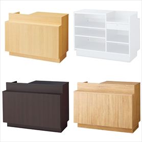 一体型レジ台 照明無し〔ストエキオリジナル〕