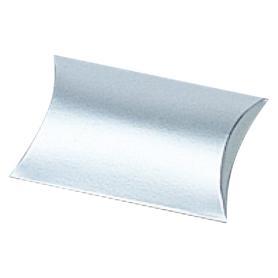 【10枚】ピロー型ギフトボックス シルバー 