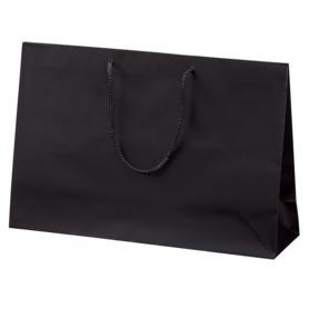 マット貼り紙袋 ブラック