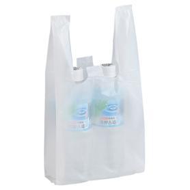 【無料配布可】乳白レジ袋 バイオマス25％配合 ローコストタイプ