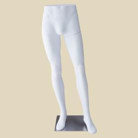 軽量ABS製 紳士パンツトルソー 白〔ストエキオリジナル〕