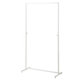 インハングタイプ ハンガーラック 幅90cm 角パイプ〔ストエキオリジナル〕