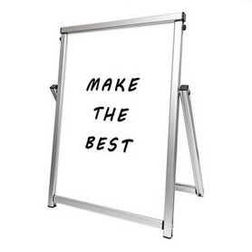 【屋外対応】コンパクトホワイトボード看板