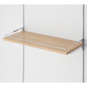 伸縮式こぼれ止め(奥行25~40cm用)〔ストエキオリジナル〕 幅90cm