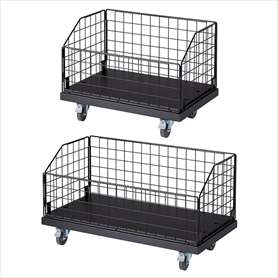 高耐荷重ジャンブルワゴン ブラック〔ストエキオリジナル〕