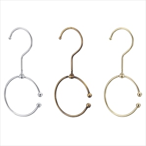 【5個】ディスプレイ用ラウンドフック 小