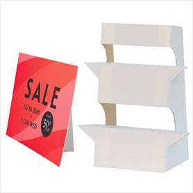 大型パネル用 紙スタンド B2・A1用