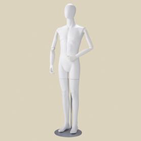 ABS製 紳士全身腰受けリアルマネキン 可動腕