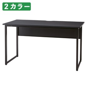 スクエアブラックフレームデスク 古木調 幅120cm奥行60cm