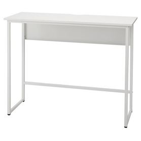 スクエアホワイトフレーム ハイデスク