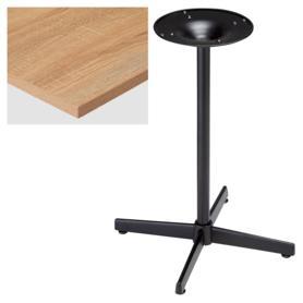 カフェテーブル ラスティック柄〔ストエキオリジナル〕