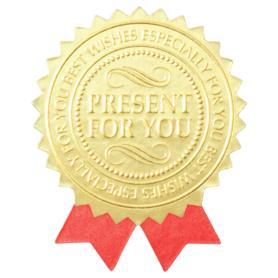 リボン型シール