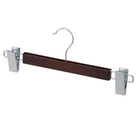 【100本】木製ハンガー ブラウン〔ストエキオリジナル〕