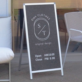 クロリ― アルミスタンド 片面