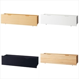 木製収納トロッコ W120cm D35cm用〔ストエキオリジナル〕