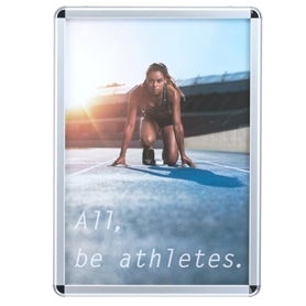 両面用ポスターパネル リバースグリップ RV-32R