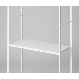 中間棚セット 奥行40cmタイプ 幅90cm ラテラル・ロコ ホワイト用〔ストエキオリジナル〕