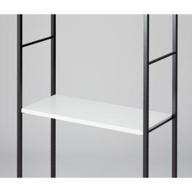 中間棚セット 奥行40cmタイプ 幅90cm ラテラル・ロコ ブラック用〔ストエキオリジナル〕