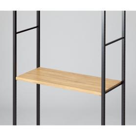 中間棚セット 奥行40cmタイプ 幅90cm ラテラル・ロコ ブラック用〔ストエキオリジナル〕